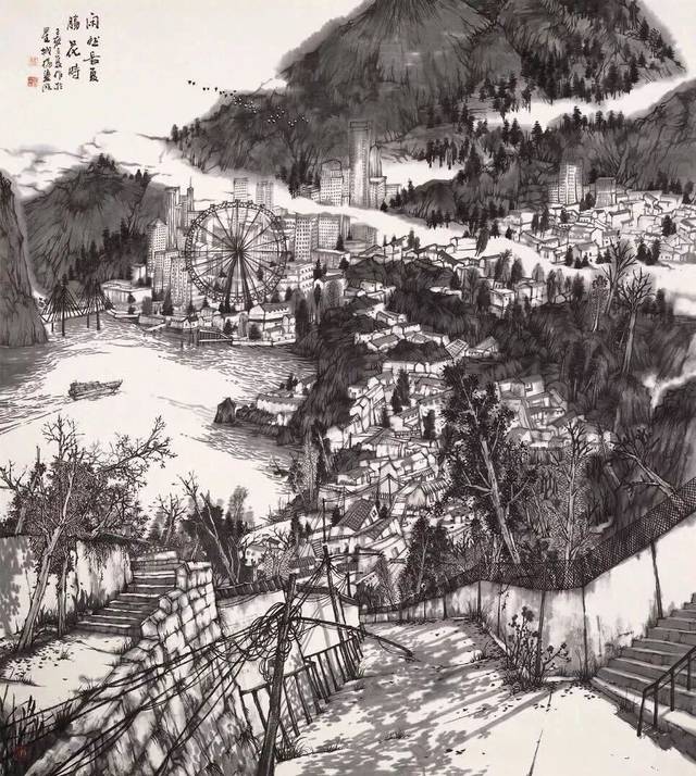 八雅轩丨【八雅轩在线】第十三届全国美展中国画展(全部山水作品)欣赏