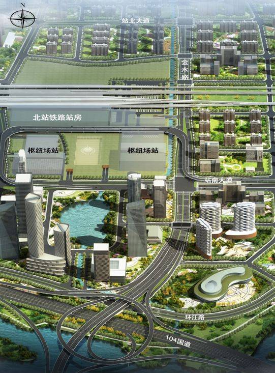 温州高铁新城规划2022图片