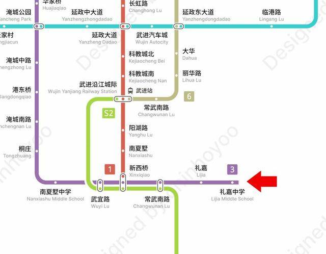 5号线转7号地铁线路图图片