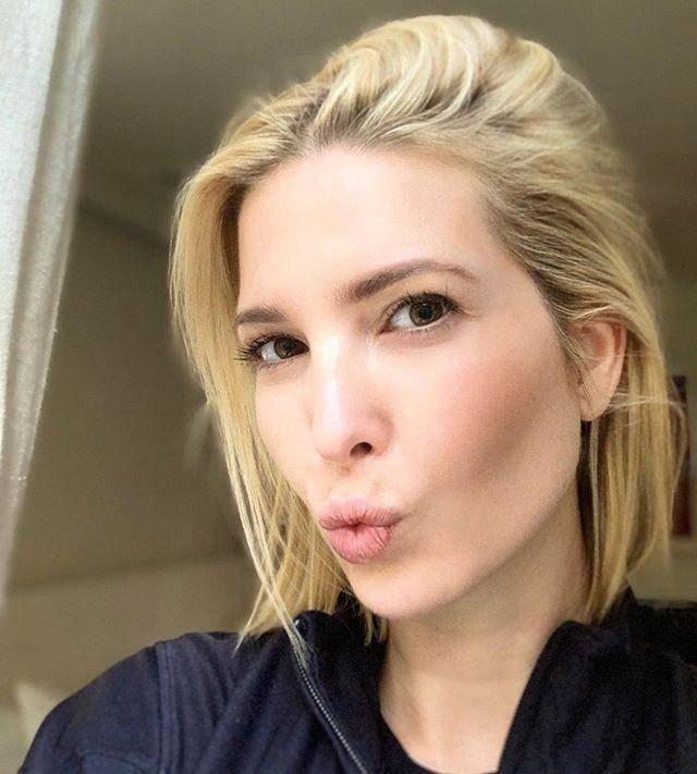 伊万卡自从剪了波波头短发后,就变得更加干练了!