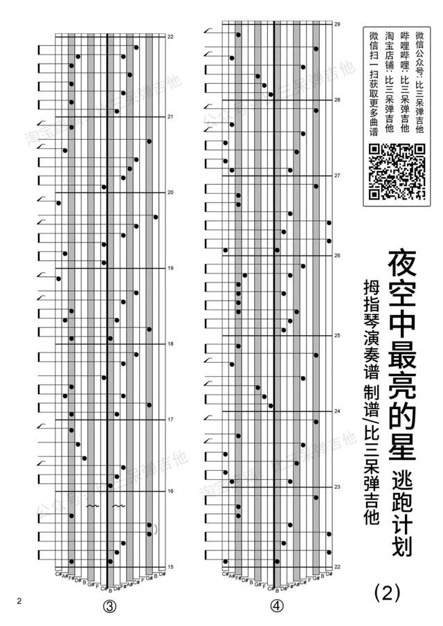 拇指琴夜空中最亮的星图片