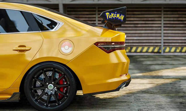 比亚迪秦pro改装方案分享大尾翼配四排气管战斗力爆表了