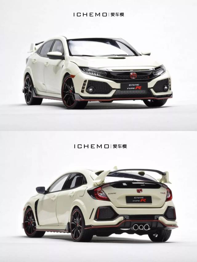 开箱报告| 前驱王？LCD 1:18 合金全开本田思域Type R 汽车模型_搜狐网