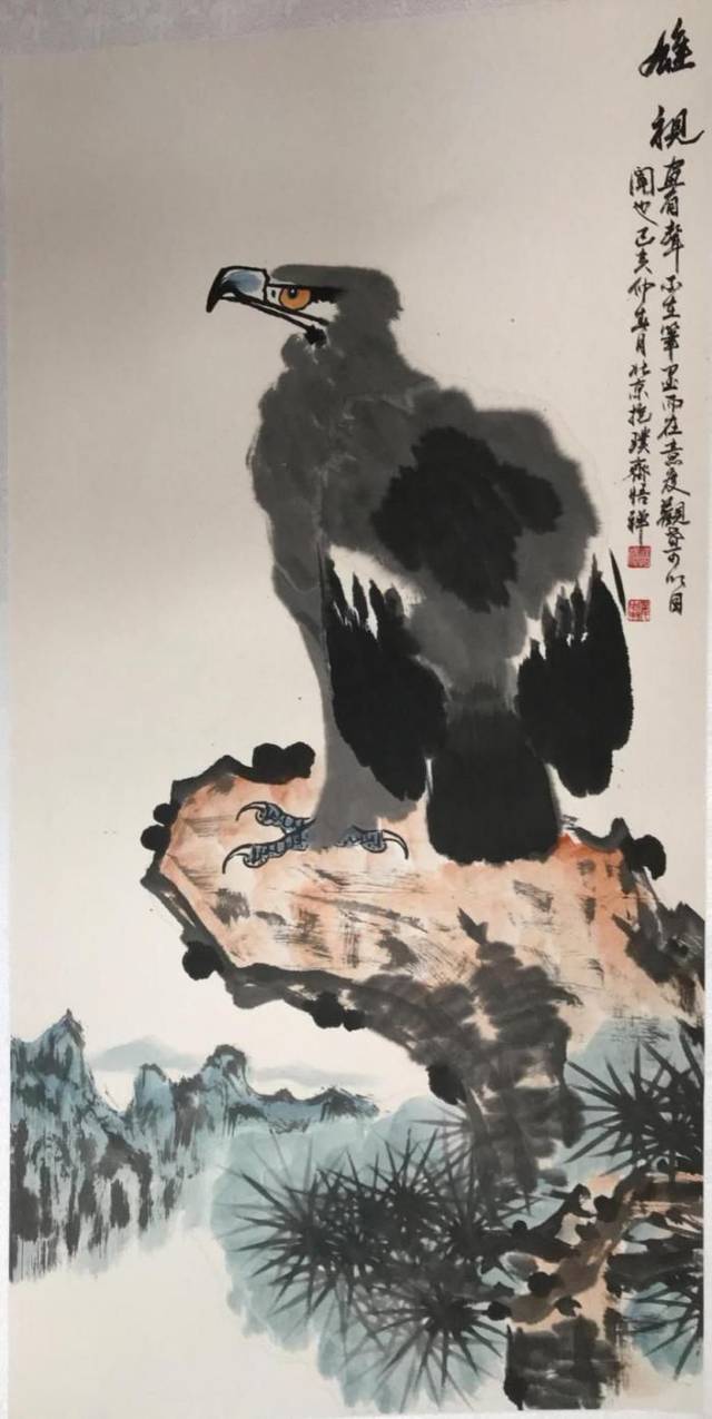 陈俊峰画家作品价值图片