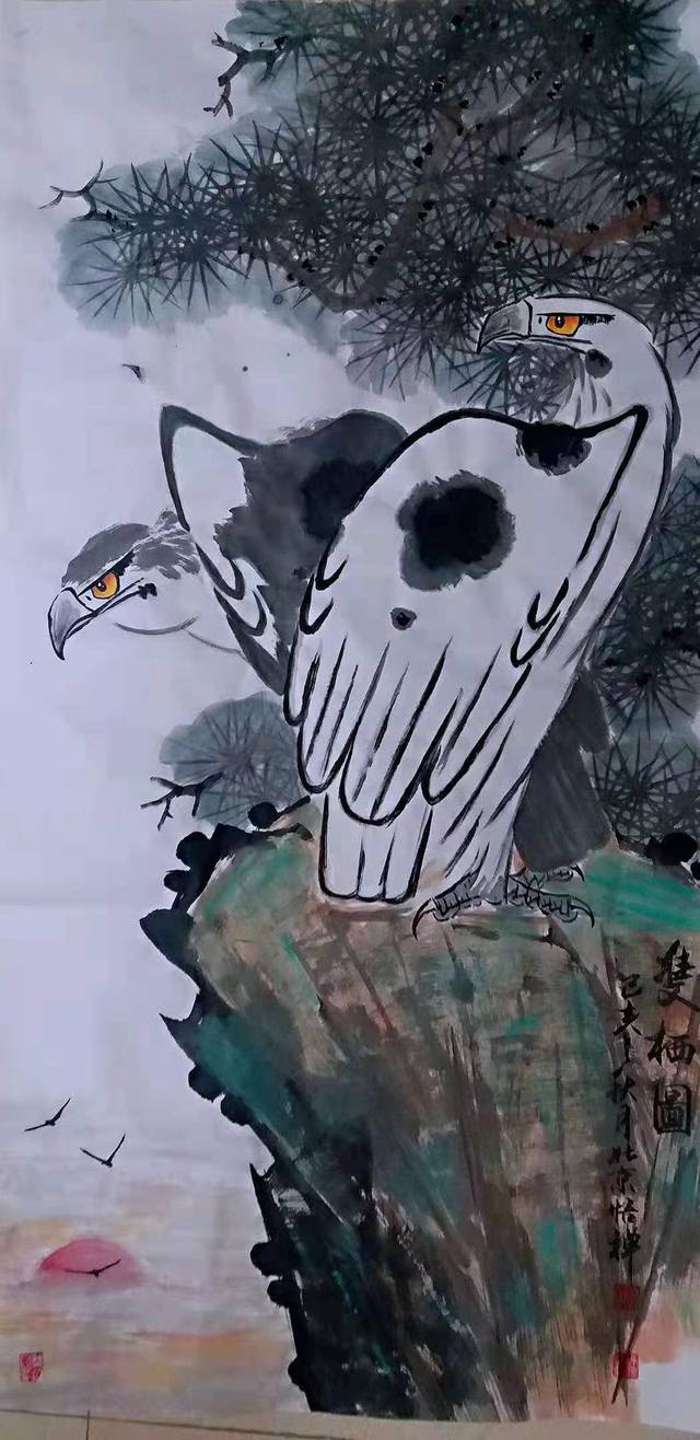 「书画名家」著名画家陈俊峰作品赏析