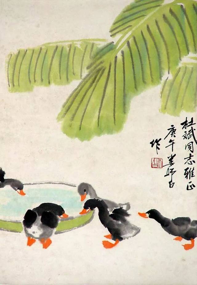 娄师白｜大树身边成就大树的传奇_齐白石 