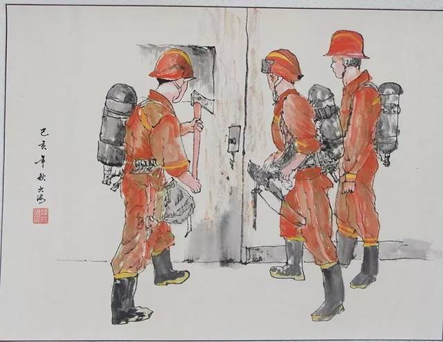 快来参加《红门新面貌—消防安全在行动》绘画作品征集活动吧!