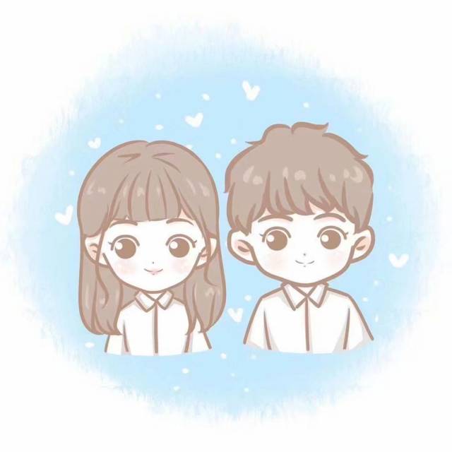 手绘合集,超萌单人,甜蜜小情侣,温馨全家福微信头像