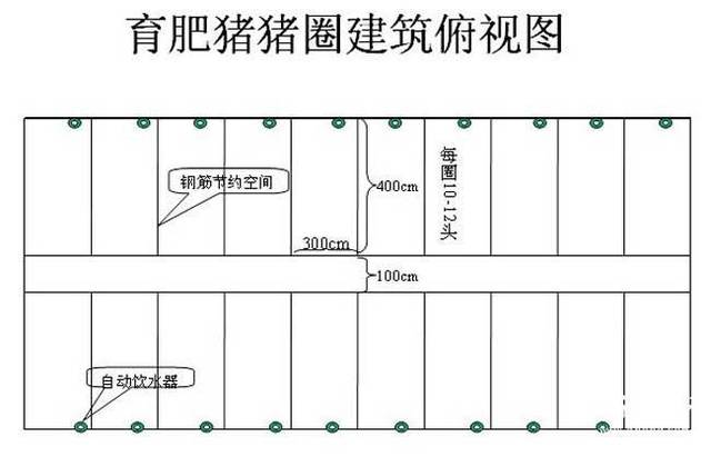 農村小型養豬場設計圖|養豬技術