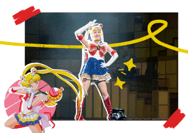 水手月亮/月野兔   久保史绪里(乃木坂46) 乃木坂46版 音乐剧 美少女