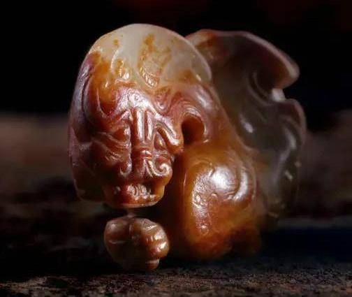 古玉玩味（24）：依料随形洒金黄神来辟邪汉模样_搜狐网