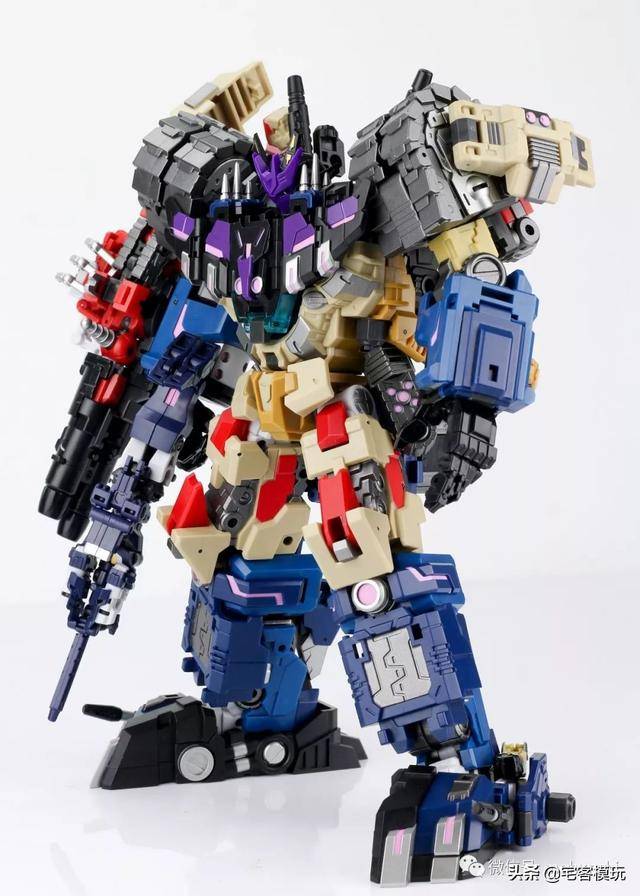 模玩测评:变形金刚第三方 铁工厂 天璇 & 黑狗队终极融合