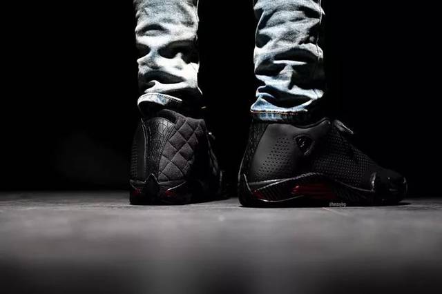 黑色「法拉利」aj14 上脚照来了!将于下月发售!