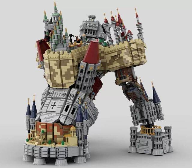 lego乐高moc作品欣赏 这到底是什么大神啊,太让人钦佩了