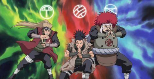 火影忍者,老一代猪鹿蝶对战不死二人组,能赢吗?