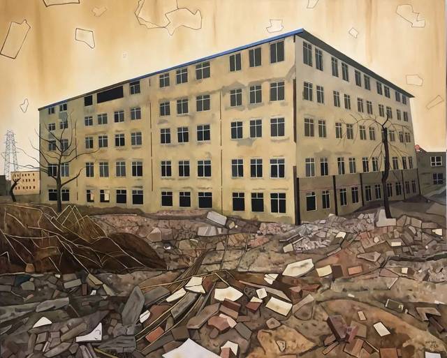 宋永红《拆迁中的七里渠村》