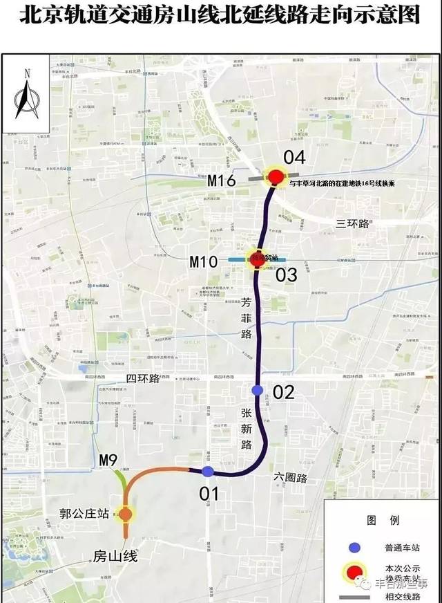北京丰台区地铁规划图片