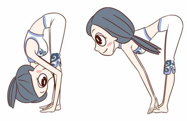 前屈初学到进阶练习,让你摸到自己的脚尖