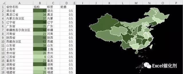 [功能发布]Excel催化剂地图可视化功能正式发布