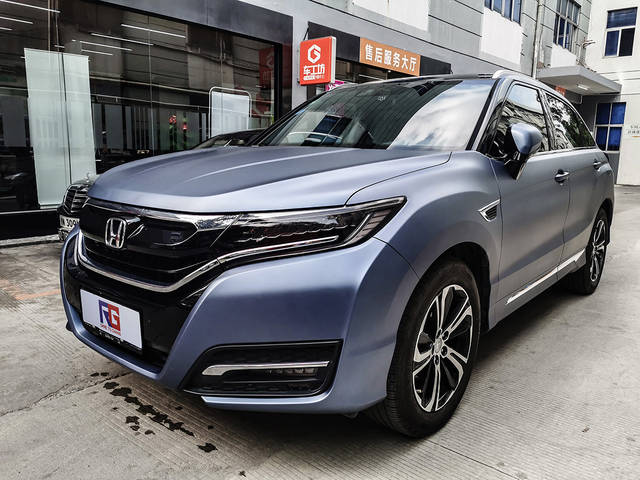 本田urv车身改色钛金格调灰rg瑞集改色膜广州总店出品