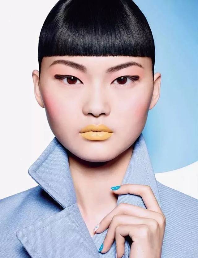 中国新生代超模,人称东方小仙女,超模天使之贺聪