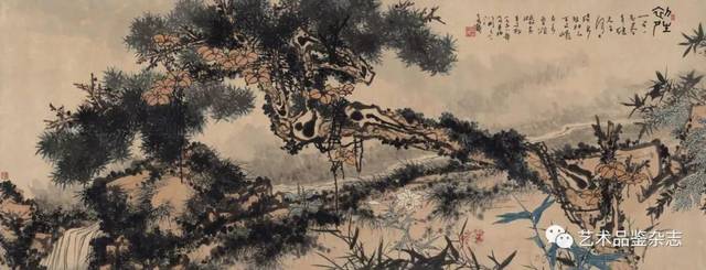 好色之“图”——潘天寿顶级巨制《初晴》2.0585亿成交的背后_中国