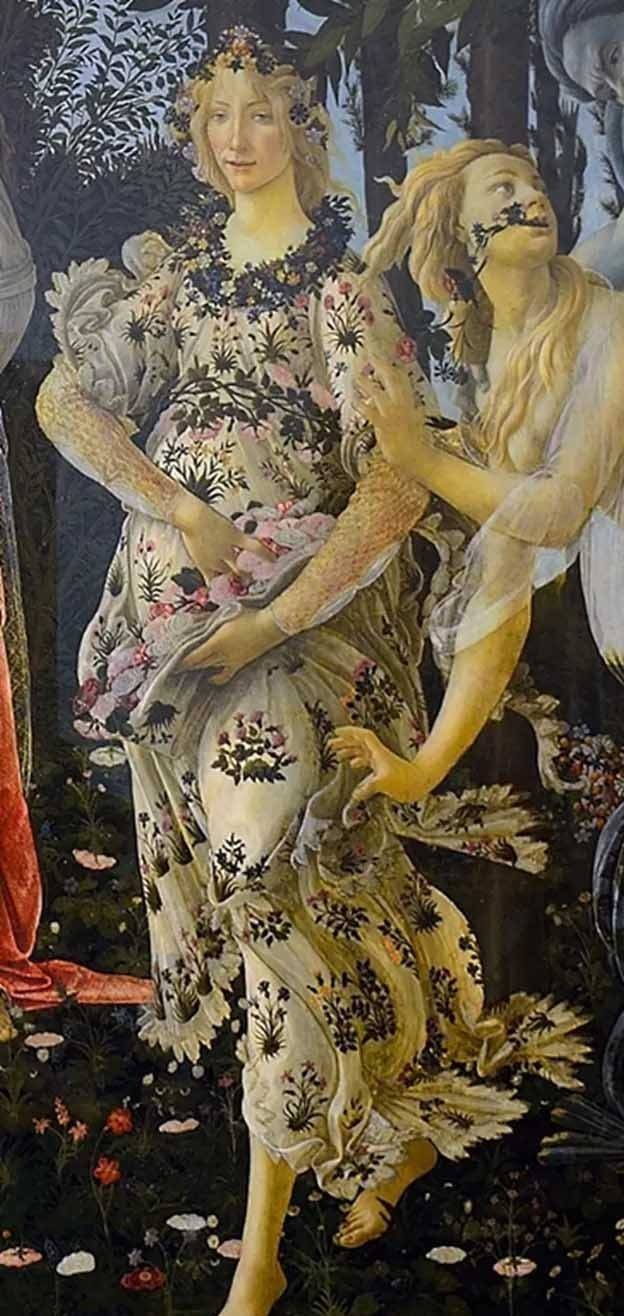 波提切利:《春》 里的花神
