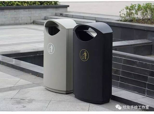 【素材】创意垃圾桶产品设计