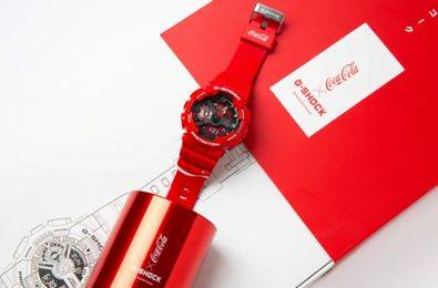 卡西欧古早来潮designby仓石一树gshock可口可乐联名款释出
