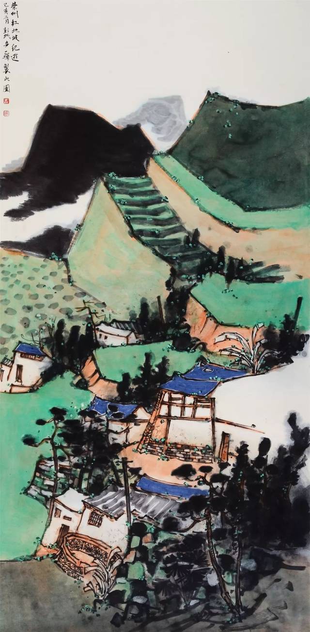 安一辉山水画,德崇山水画_大山谷图库