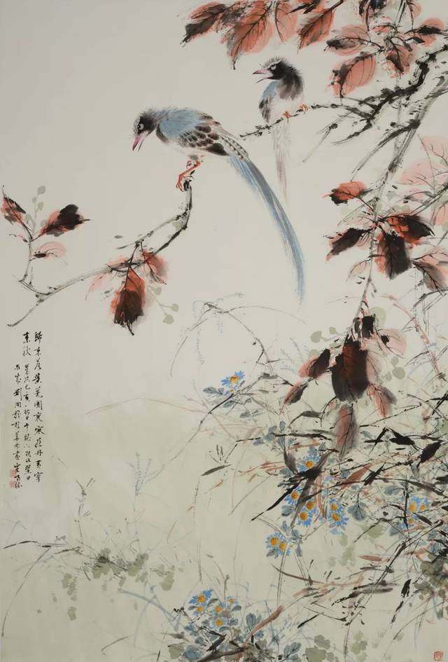 【5a现场】刘阔——花鸟画京沪双城展北京展今日开幕