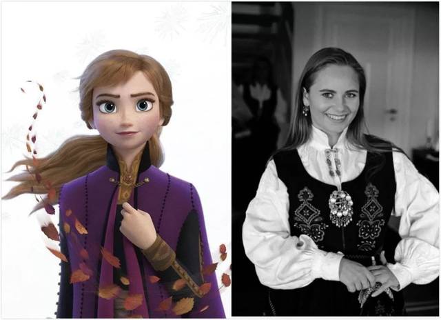 冰雪奇缘2服装设计稿大揭秘穿着高定的elsa和anna太美了