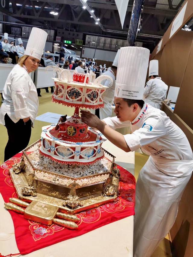 中国首个艺术蛋糕世界冠军,一个相当于烘焙界的奥运冠军 "惊艳!