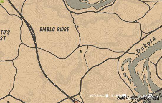 《荒野大镖客ol》恶魔岭藏宝图各随机点整合