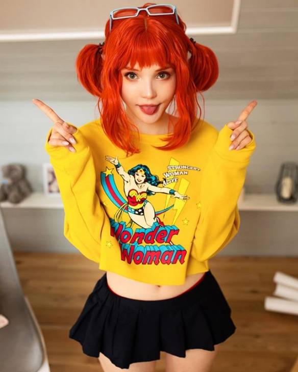 不是机场萝莉哦俄罗斯萌妹rocksylight美图集