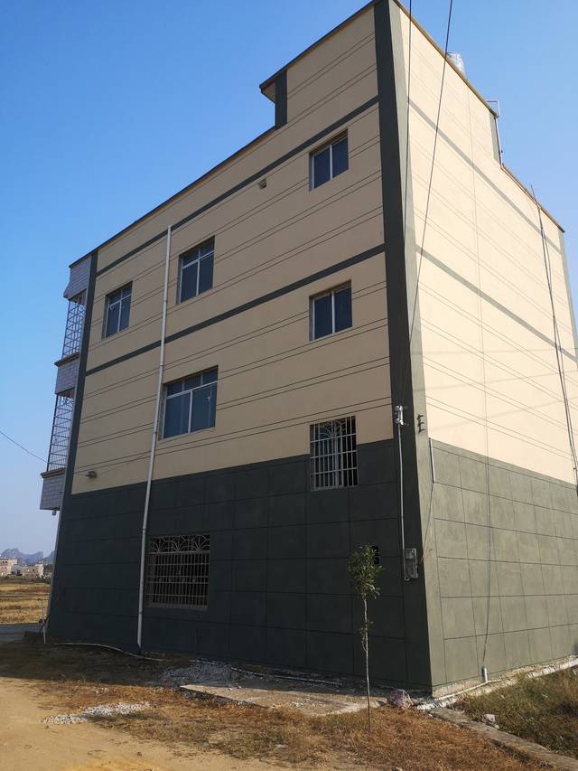 农村房屋装修用艺术墙彩王代替传统水泥沙,外墙装修案例展示_手机搜狐