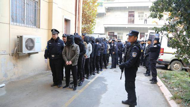 西安临潼法院公开审理杨某飞等29人黑社会性质组织案