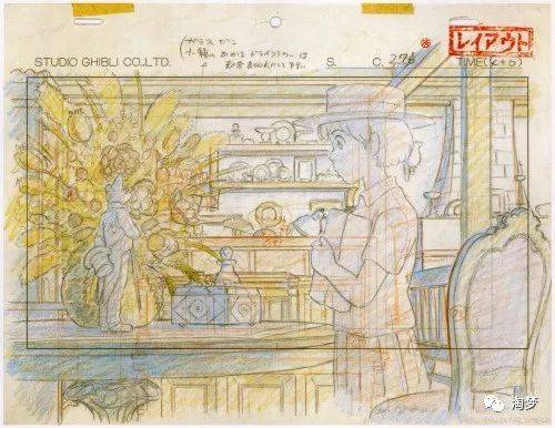 吉卜力20部动画分镜 原画手稿合集 优秀动画分镜头高清手稿 东煤网