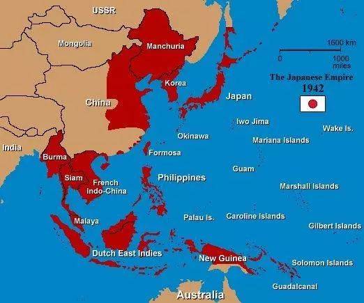 二战时,日本打着大东亚共荣圈的口号,声称解放殖民地,亚洲人解放
