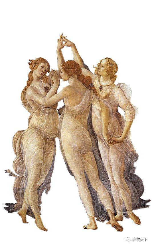 古希腊三位女神争美图片