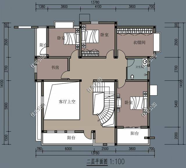 曬曬俺家的農村小樓,旋轉樓梯 挑空客廳才是絕配,50萬住新家