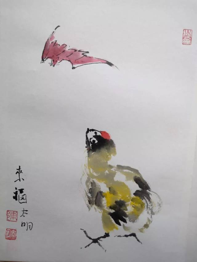 原创《书画南北方》雏雏动人一一陈太明画雏鸡专题展