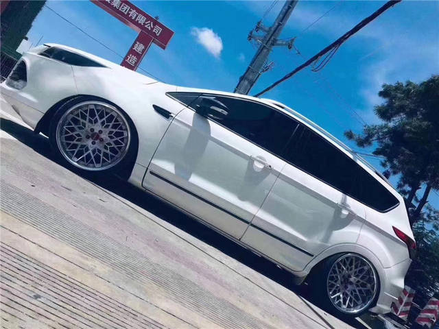 福特翼虎改装案例|福特翼虎改装气动避震低趴路线走起