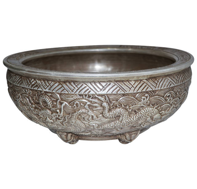 精品推荐光绪年制龙纹聚宝盆赏析