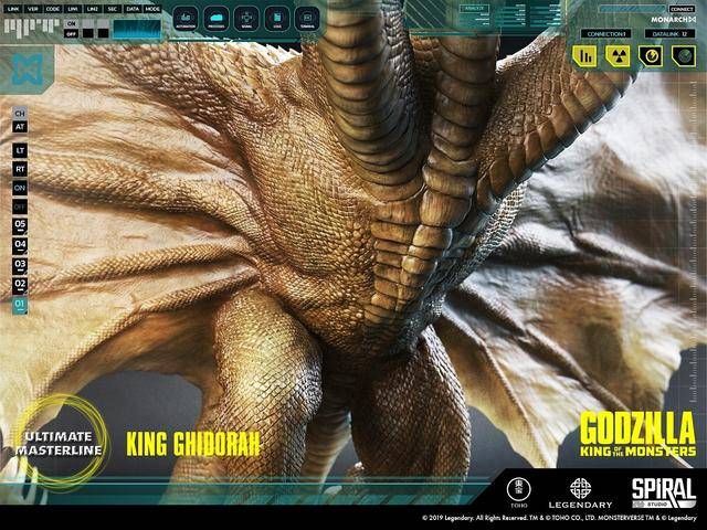 spiral studio 哥斯拉:怪兽之王 三头巨龙 基多拉