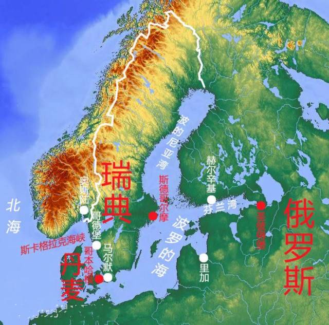 世界著名海湾兵家必争之地芬兰湾