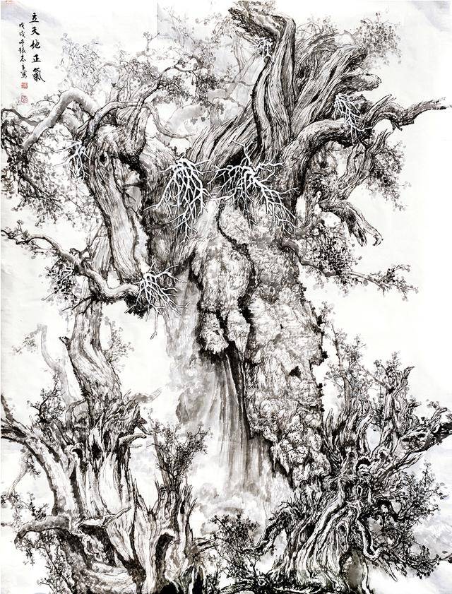 实力派画家张志立《胡杨》作品欣赏