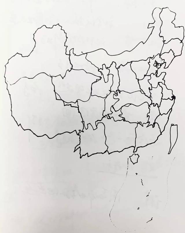 学生风采特辑潘烁三分钟画出中国行政区全图这个孩子有点牛