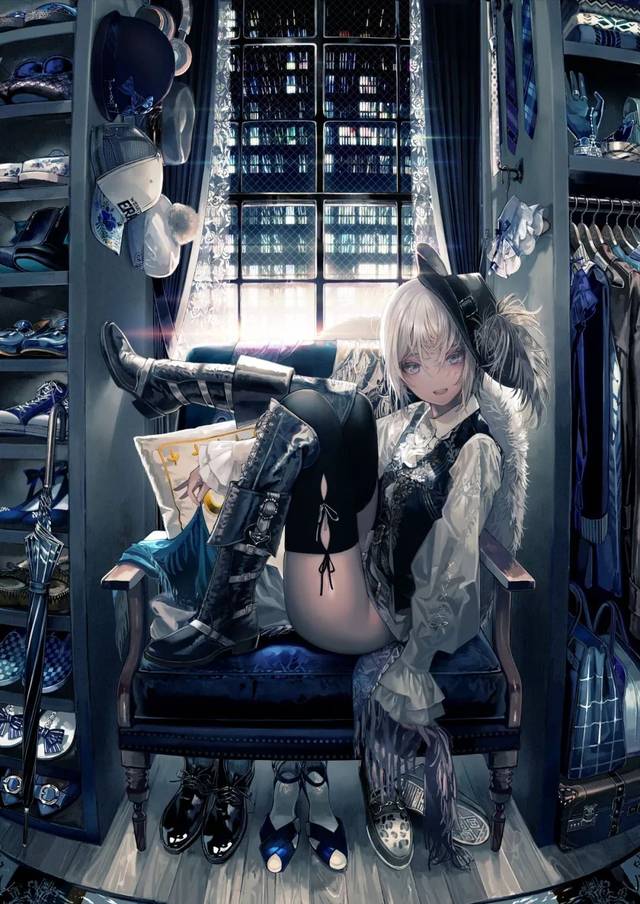一组人像插画作品丨日本插画师 鹈饲沙树