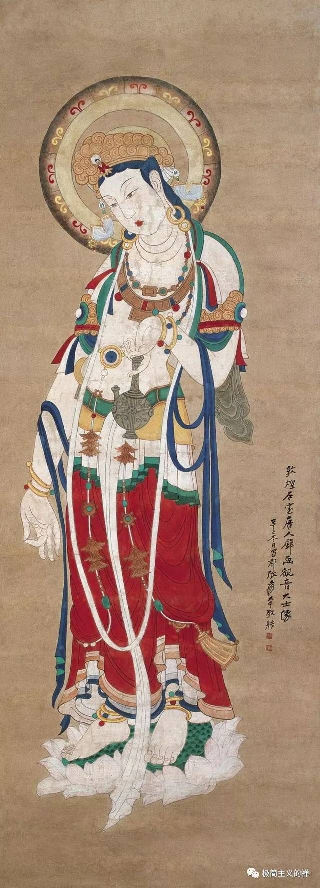 张大千笔下的佛菩萨_搜狐网